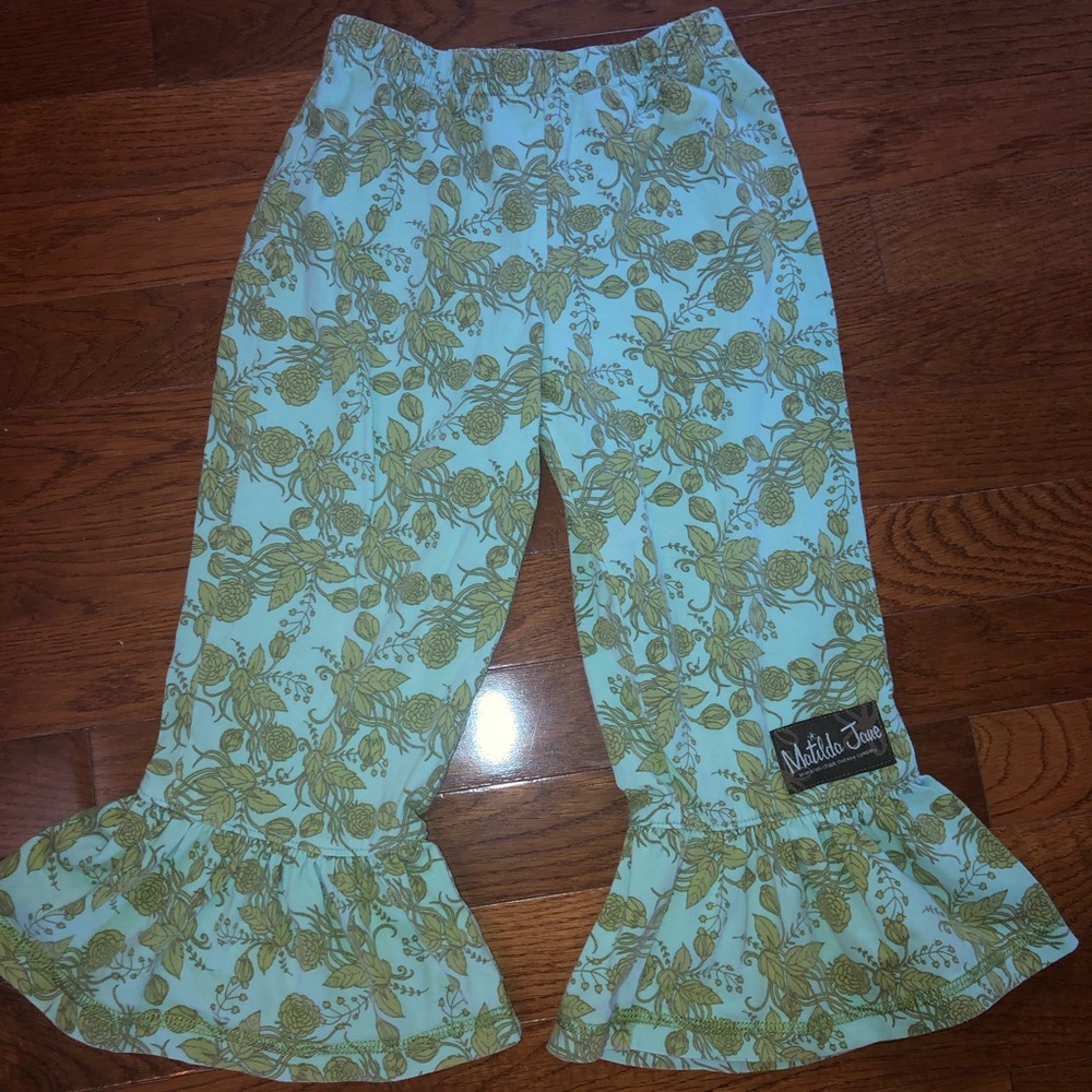 Matilda Jane Girls Ruffle Pants, Size 4